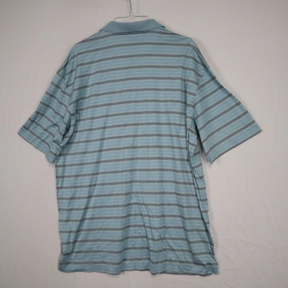 Nike Tiger Woods Polo Shirt‎ Mens 2XL XXL Double Mercerized Golf Short Sleeve